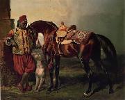 unknow artist Arab or Arabic people and life. Orientalism oil paintings  429 oil on canvas